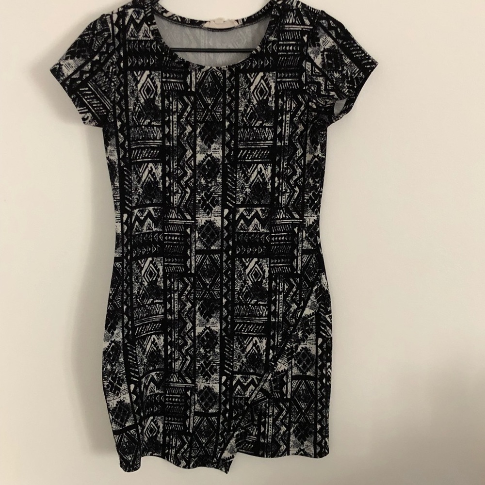 Cute black tribal dress